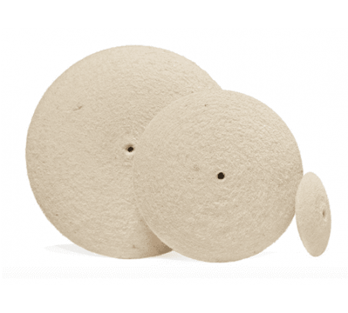 Knife Edge Felt Wheel Buff-2"