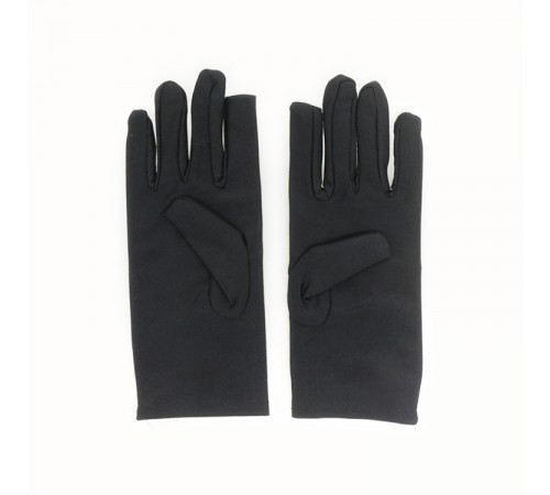 Black Jewellery Hand Gloves