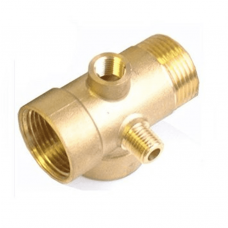 LSE-6 1/4 Pressure Gauge Conector-Brass