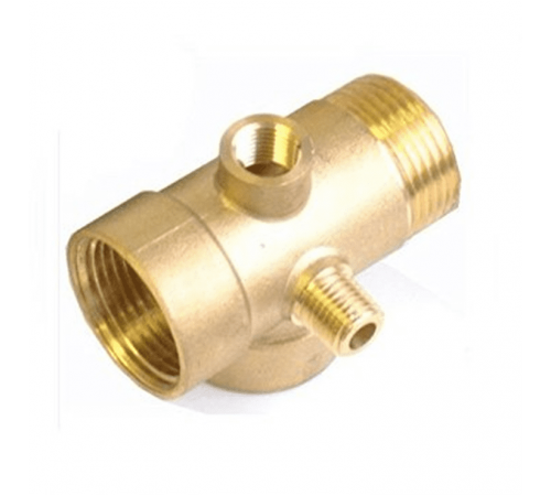 LSE-6 1/4 Pressure Gauge Conector-Brass
