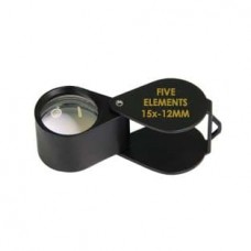 Five Elements 15x-12MM Black Loupe