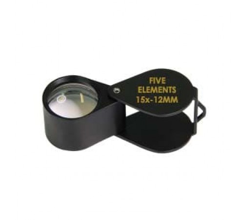 Five Elements 15x-12MM Black Loupe