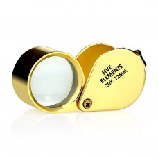 10x & 20x Value Priced Dual Power Jewelers Loupe,18mm, & 12mm Lens