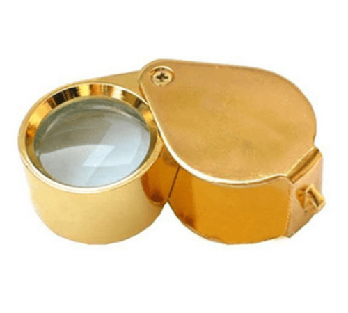 Diamond 10X Loupe Gold