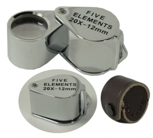 Five Elements 20x-12MM Chrom Loupe