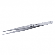 Diamond Tweezers Stainless Steel With Lock