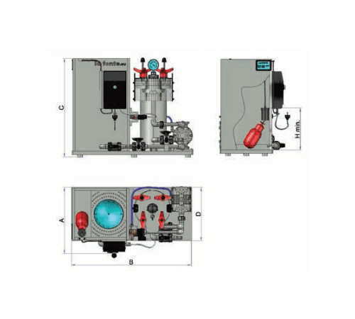 Under Sink Filtering System Plant