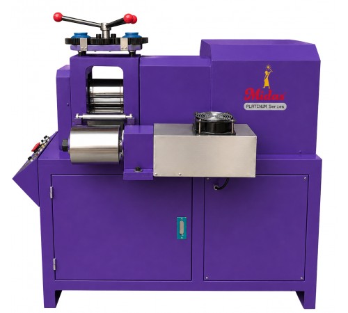 4P Precision Tungsten Carbide Rolling Mill (With Torque Motor Coiler)