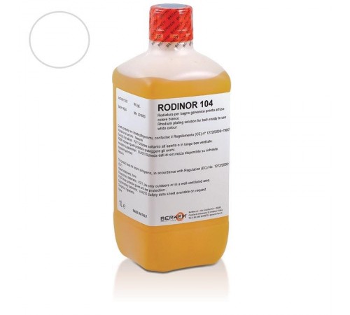 RODINOR 104 WHITE COLOR RHODIUM SOLUTION BATH