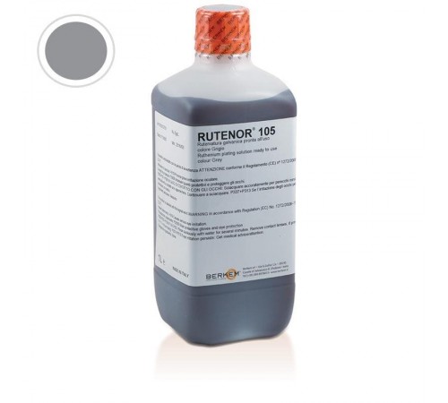 RUTENOR 105 GRAY COLOR RUTHENIUM SOLUTION BATH