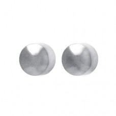 R200W Silver Plated Round Ear piercing