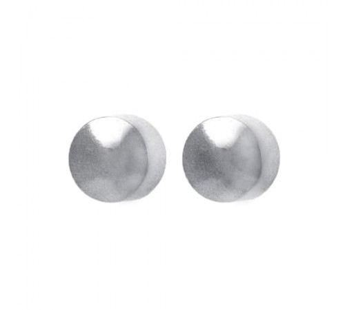 R200W Silver Plated Round Ear piercing