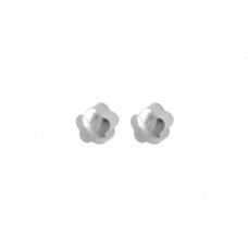 R508W Silver Plated Shape Ear piercing