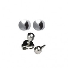 M200W Silver Plated Ball Ear piercing