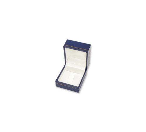 Octagonal Suede Single Ring Box - IntercomUSA