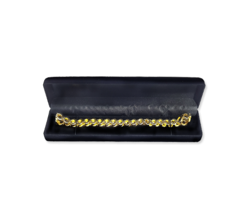 Velvet Bracelet Box - Black