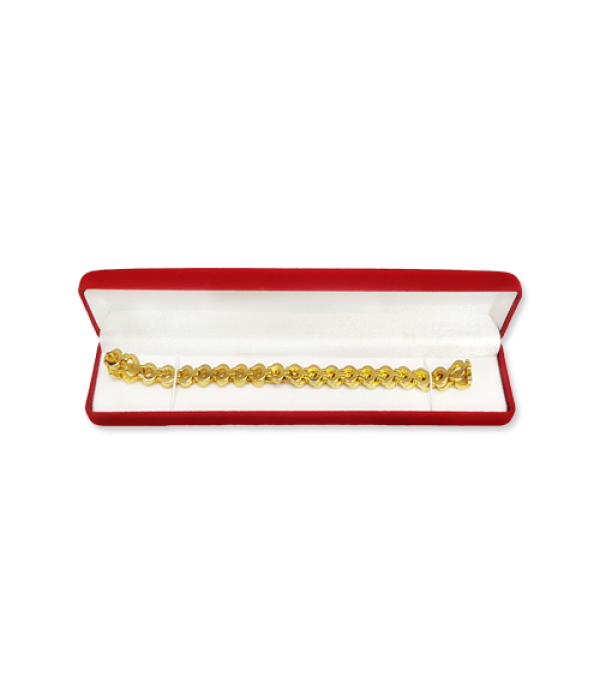 Velvet Bracelet Box - Red