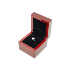 Wooden Ring Box- W401 Black