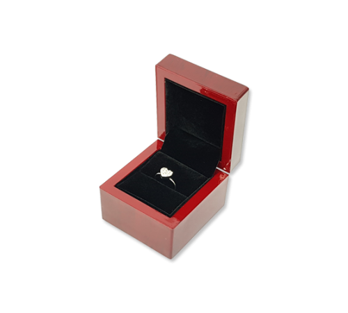 Wooden Ring Box- W401 Black