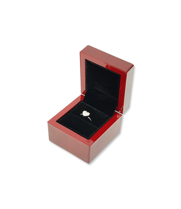 Wooden Ring Box- W401 Black