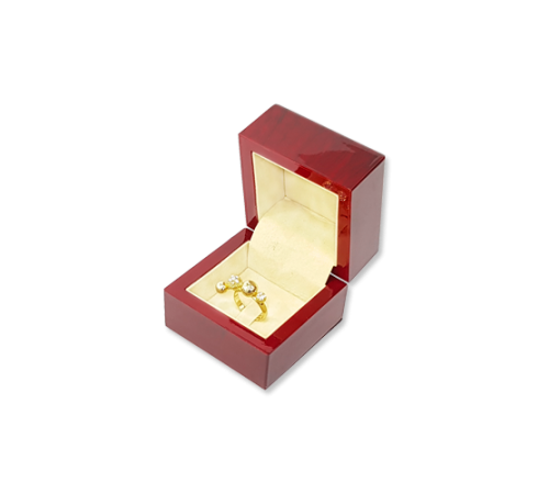 Wooden Ring Box- W402 Beige