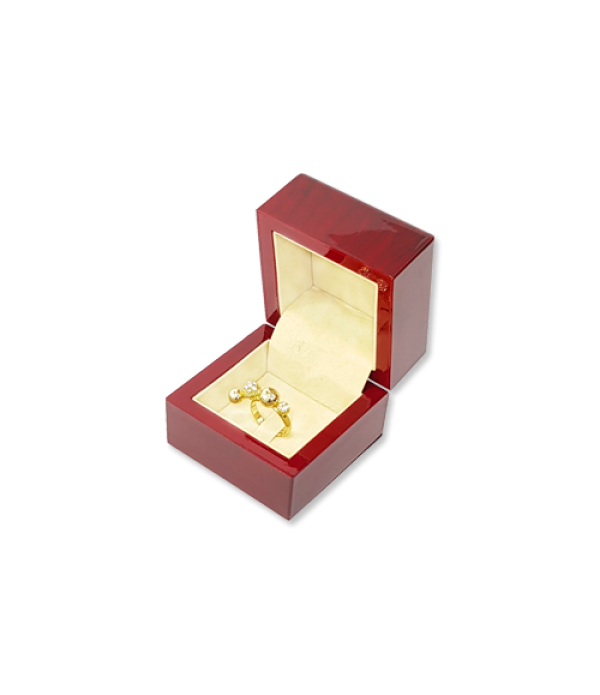 Wooden Ring Box- W402 Beige