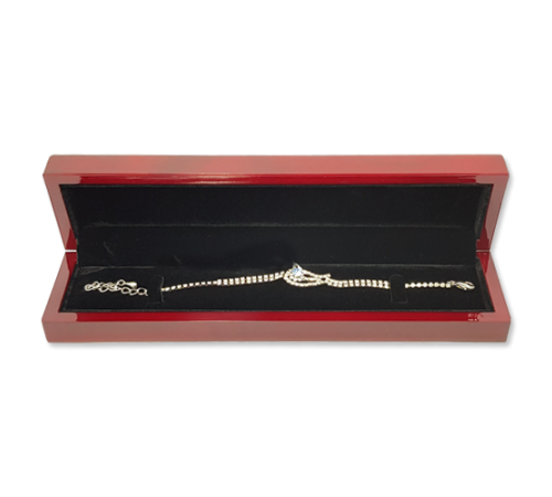 Wooden Bracelet Box- W415 Black