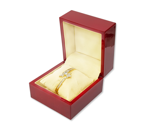 Wooden Bangle & Watch Box- W420 Beige