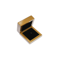 Wooden Earring & Pendant Box- W207 Black