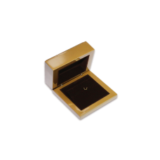 Wooden Earring & Pendant Box- W207 Brown