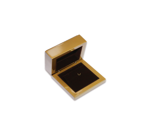 Wooden Earring & Pendant Box- W207 Brown