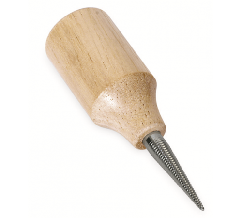 198 MANDREL WITH METAL THREADED END-WOOD